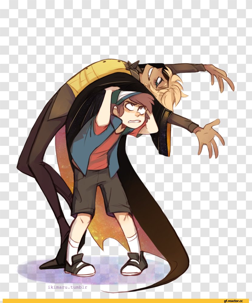 Dipper Pines Bill Cipher Mabel Drawing Grunkle Stan - Heart - The Undertaker Transparent PNG