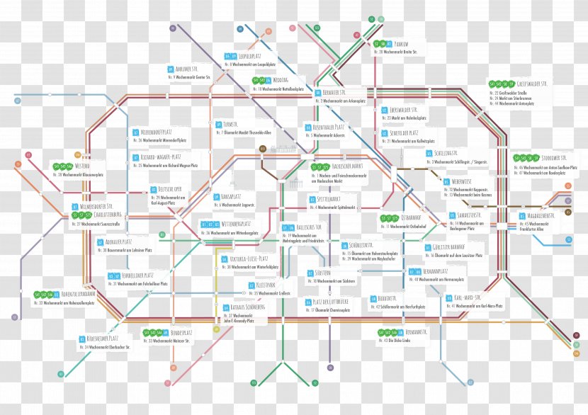 Kreuzberg Kapitel Zwei Leisure Discover Berlin Rapid Transit - Map Transparent PNG