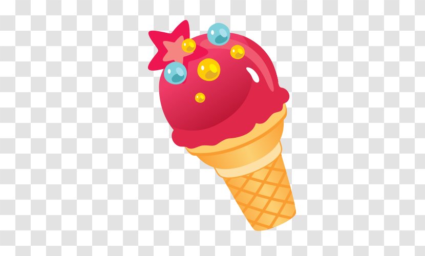 Ice Cream Cone Transparent PNG