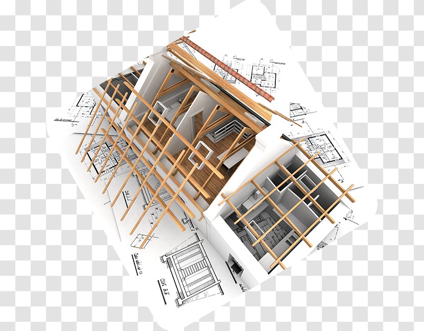 Domestic Roof Construction Framing Building Transparent PNG