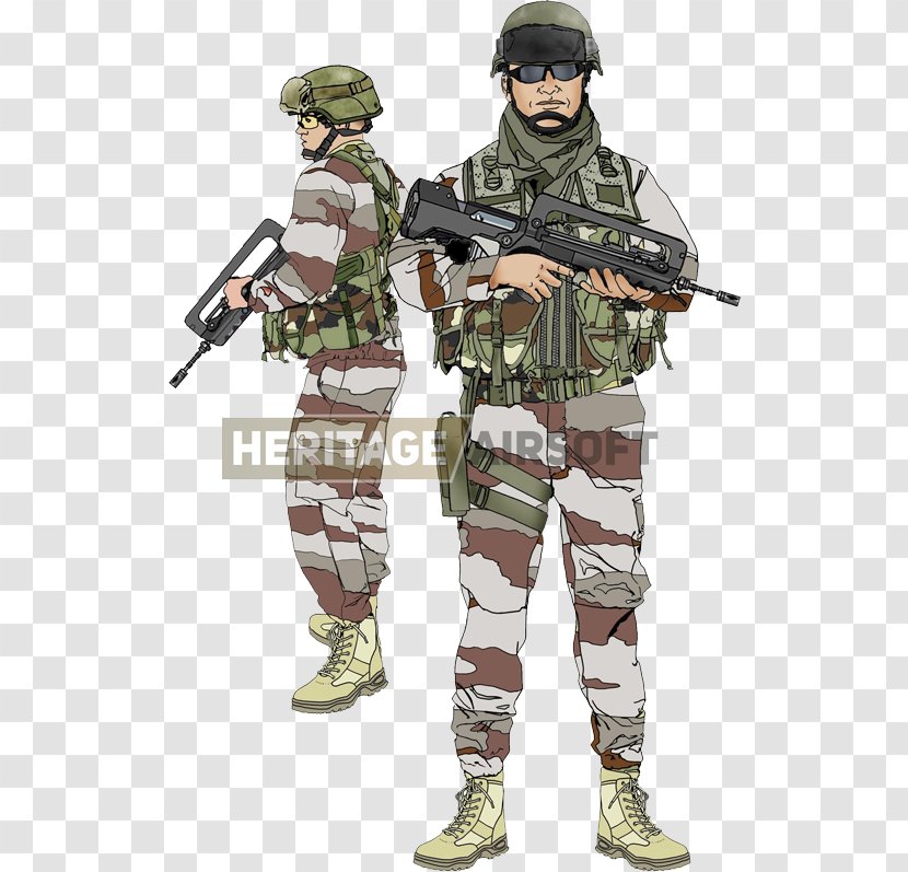 Soldier Airsoft Military Infantry Uniform - Militia Transparent PNG