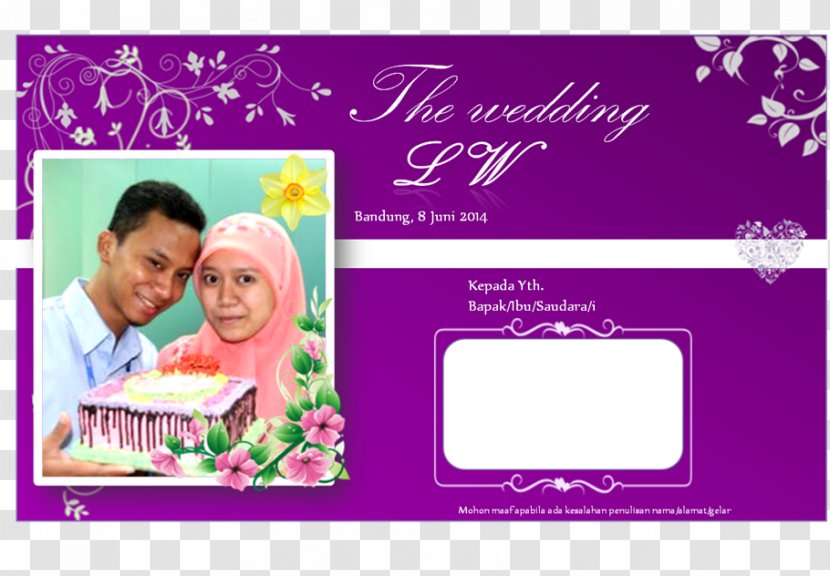 Greeting & Note Cards Anniversary Picture Frames Font - Magenta - Pattern Adalah Transparent PNG
