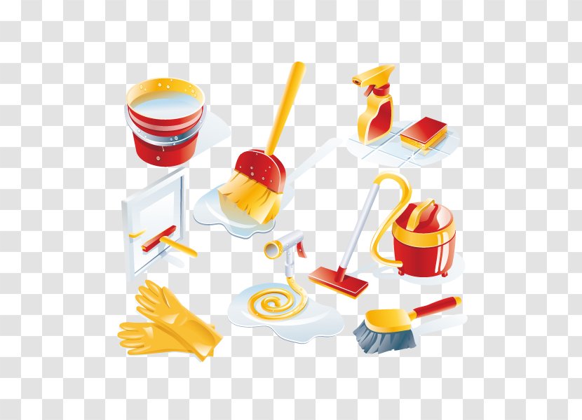 Cleaner Maid Service Euclidean Vector Icon - Cleaning - Supplies Transparent PNG