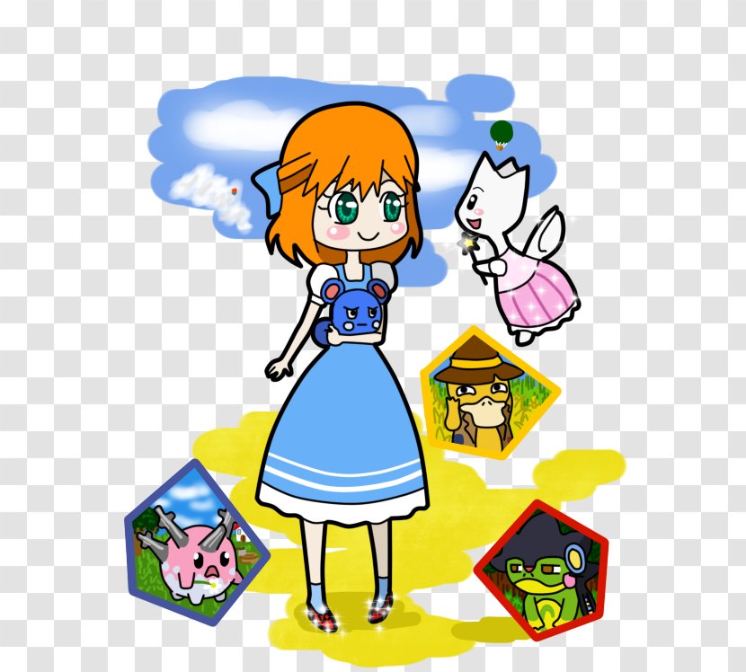 Dorothy Gale Misty The Wizard Of Oz Yellow Brick Road Clip Art - Glinda Transparent PNG