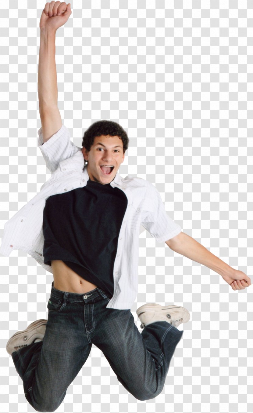 Senior Man Giving This To You Imgur - Fun - Jumping Transparent PNG