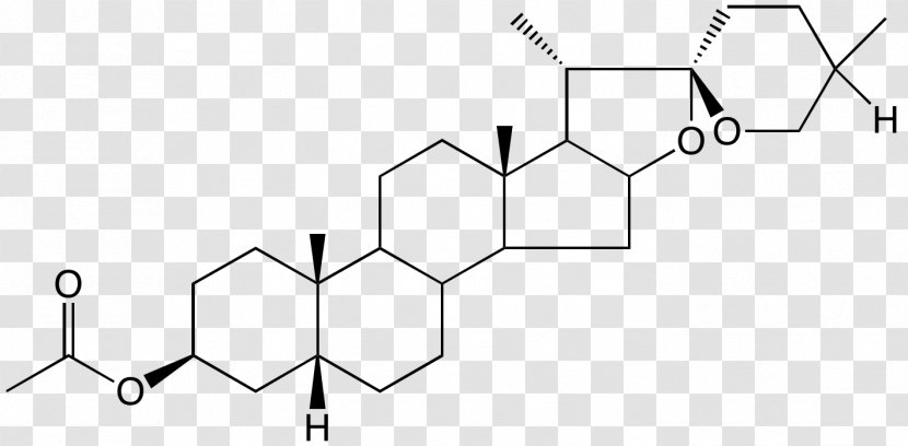 Oleandrin Cholesteric Liquid Crystal Acid Ursodiol - Structure - Rectangle Transparent PNG