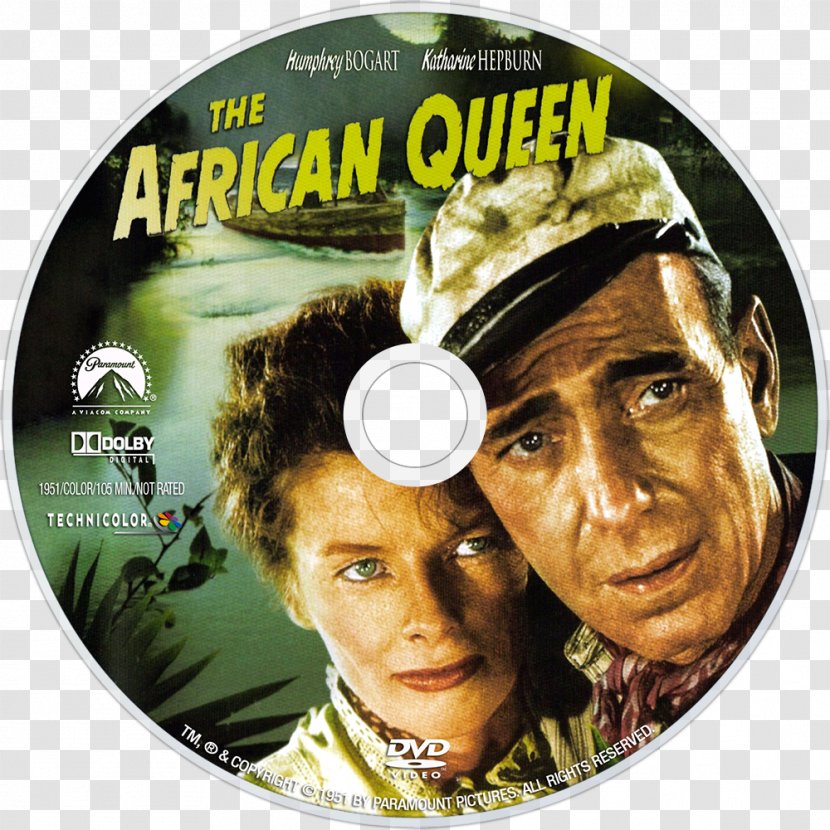 The African Queen Katharine Hepburn First World War Film - Album Cover - Africa Transparent PNG