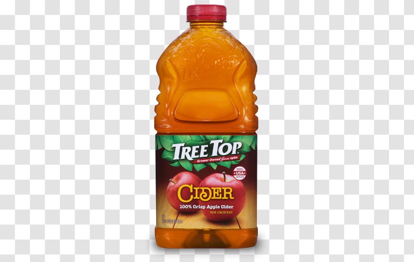 Apple Juice Cider Orange - Tree Top Transparent PNG