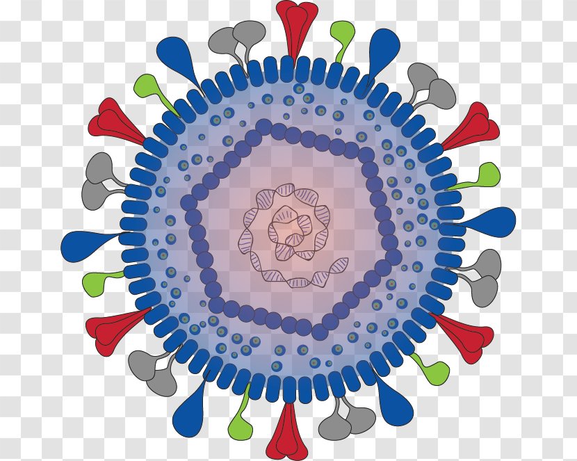 Herpes Simplex Virus Herpesviruses Varicella Zoster Clip Art - Viral Background Transparent PNG