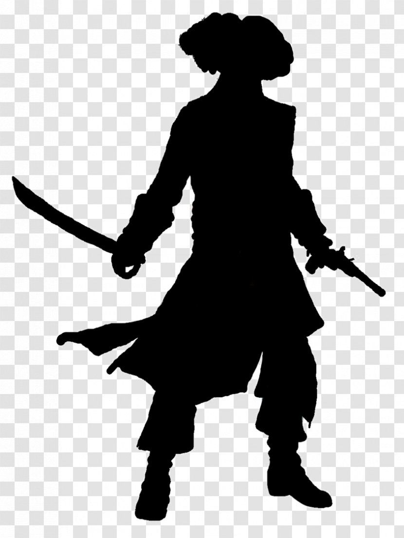 Piracy Silhouette Clip Art - Cold Weapon Transparent PNG