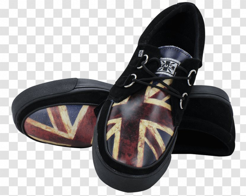 T.U.K. Brothel Creeper Shoe Suede Sandal - Flag Of The United Kingdom - Gym Shoes Transparent PNG