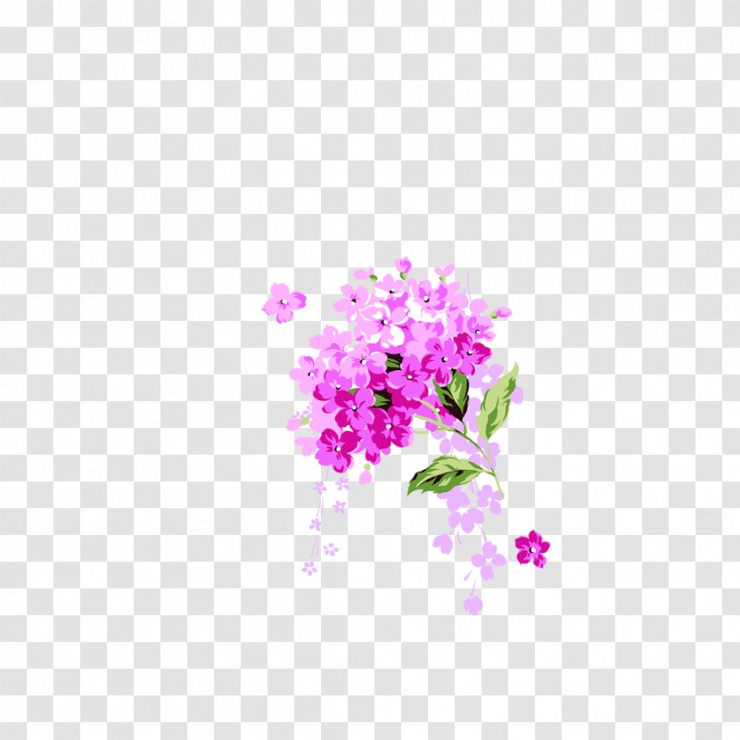 Petal Flower Illustration - Designer - A Bouquet Of Flowers Transparent PNG