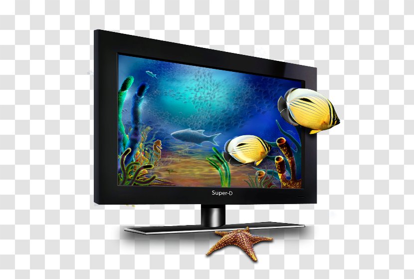 Television Set 3D Computer Graphics Monitors Stereo Display Panasonic - Digital Signal - Monitor Transparent PNG