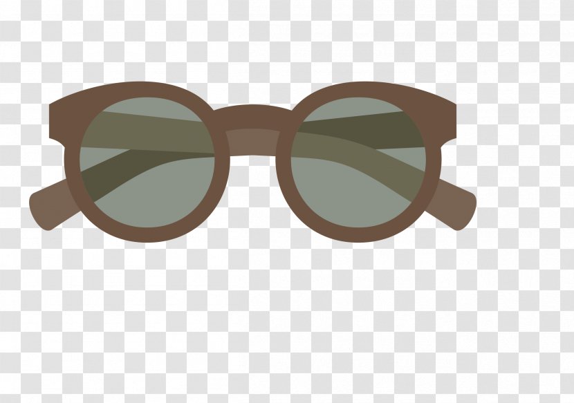 Download - Clothing - Vector Dark Sunglasses Transparent PNG