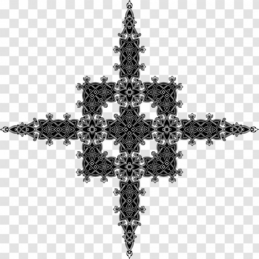 Symbol Snowflake Art - Holiday Ornament - Dividers Transparent PNG