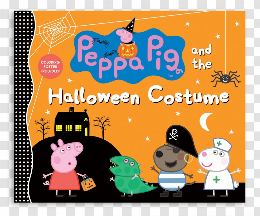 Peppa Pig And The Halloween Costume Daddy - Material Transparent PNG