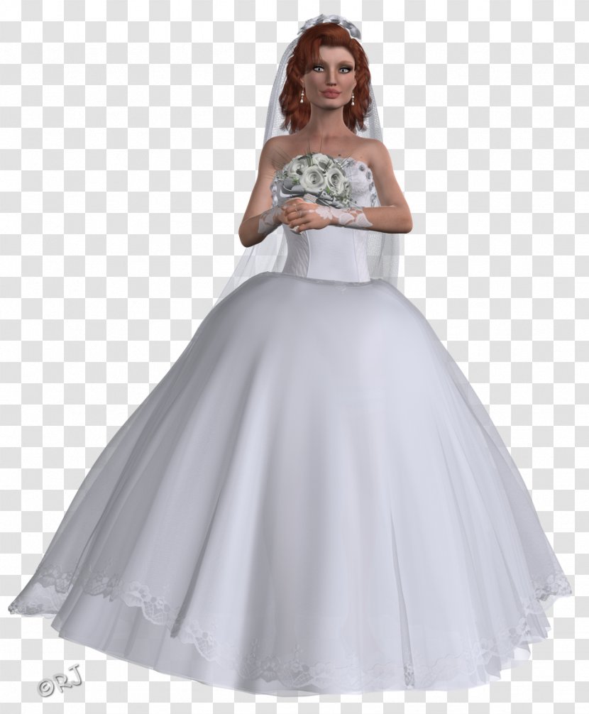 Wedding Dress Shoulder Cocktail Party - Heart Transparent PNG