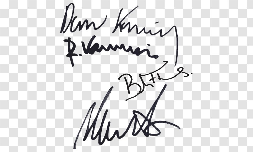 The Killers When You Were Young Mr. Brightside Autograph Musician - Watercolor Transparent PNG