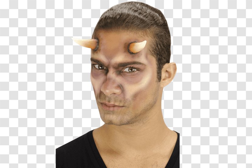 Forehead Horn Eyebrow Mask Face - Costume Transparent PNG