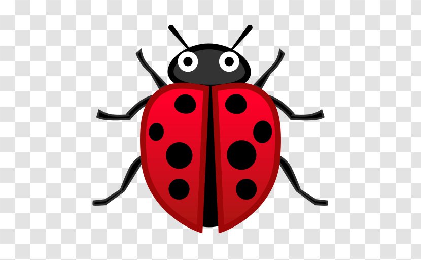 Ladybird Beetle Emoji Clip Art Emoticon - Domain Transparent PNG
