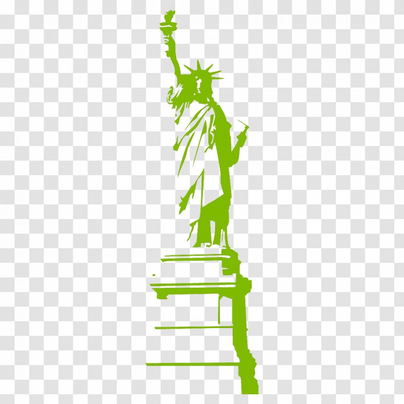 Statue Of Liberty Sticker Fort-de-France Wall - Tree Transparent PNG