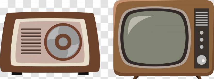 Television Hotel Gratis - Rendering - Vector Old TV Air Conditioning Transparent PNG