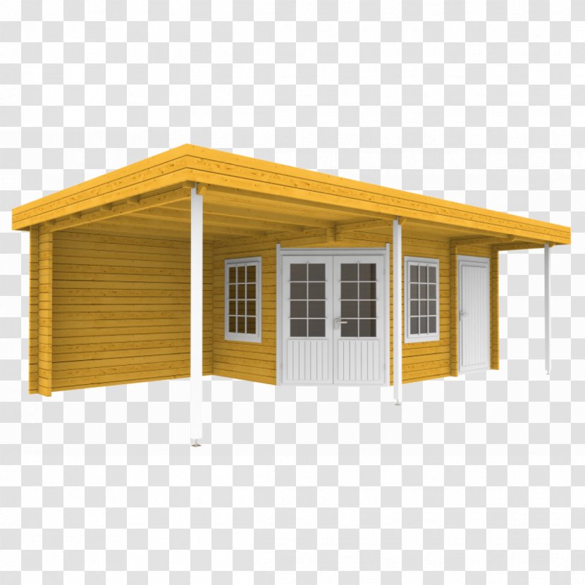 Shed Log Cabin Cottage Veranda Roof - Architectural Engineering - Oud Transparent PNG