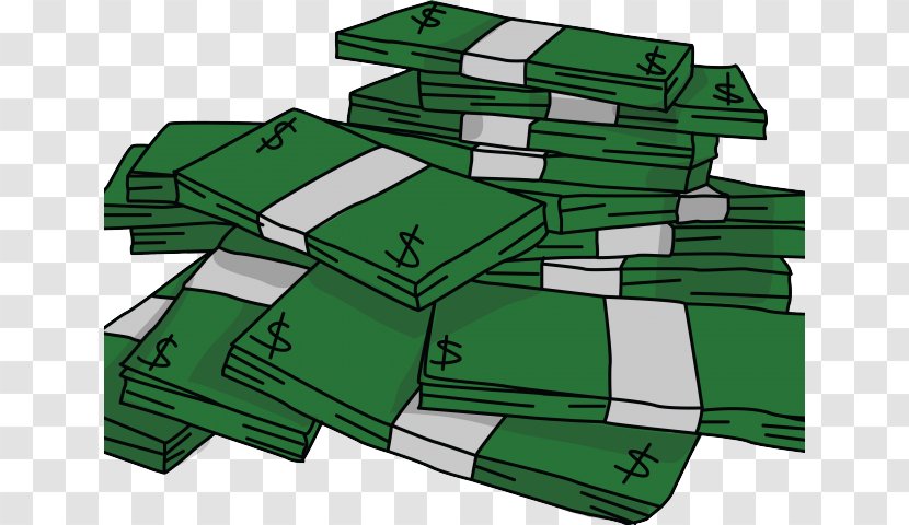 Money Bag - Drawing - Green Transparent PNG