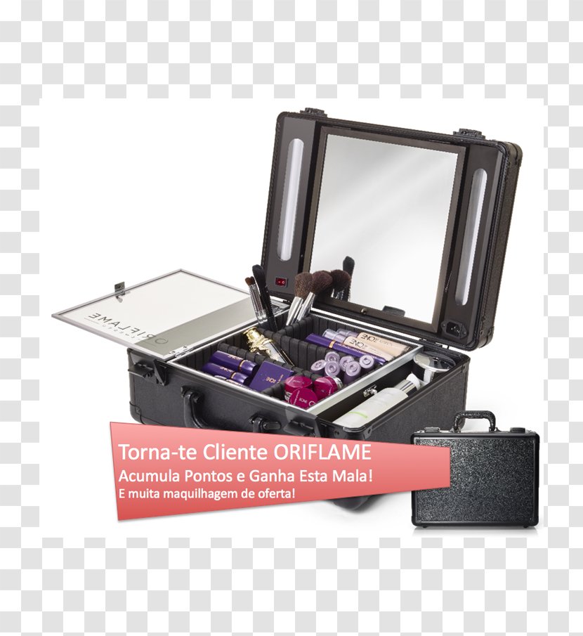 Oriflame Cosmetics Gift Make-up Suitcase - Mala Transparent PNG