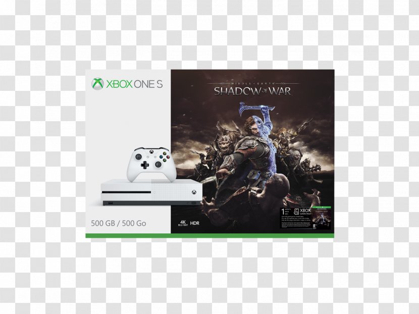 Middle-earth: Shadow Of War Mordor Xbox One S - Brand Transparent PNG