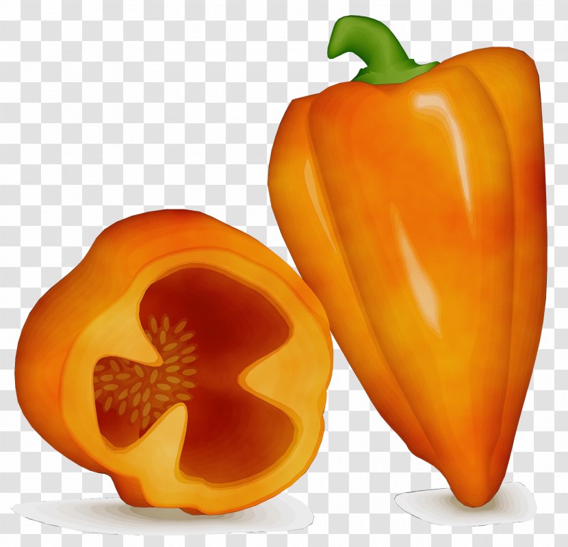 Orange - Bell Pepper - Plant Yellow Transparent PNG