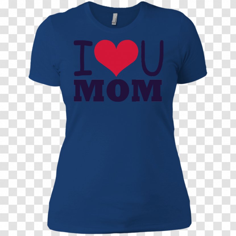 T-shirt Hoodie Clothing Top - Heart - I Love You Mom Transparent PNG
