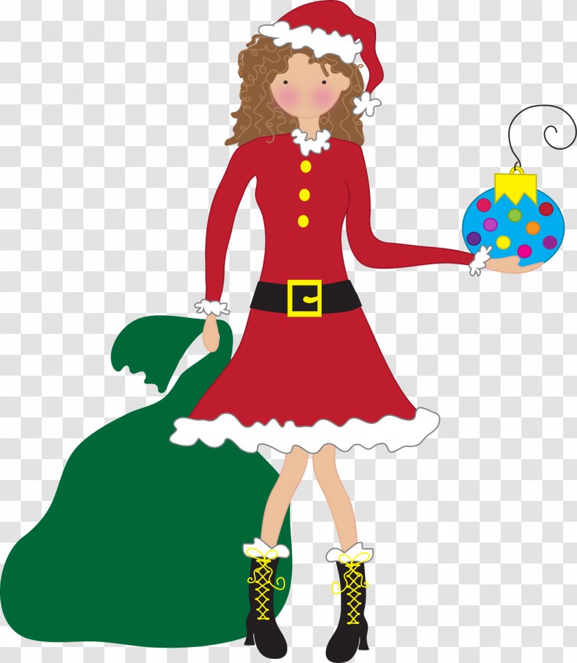 Mrs. Claus Santa Christmas Clip Art Transparent PNG