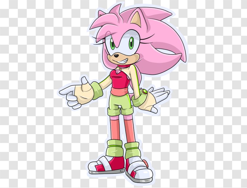 Sonic The Hedgehog Amy Rose Shadow Generations - Cartoon - Cute Transparent PNG