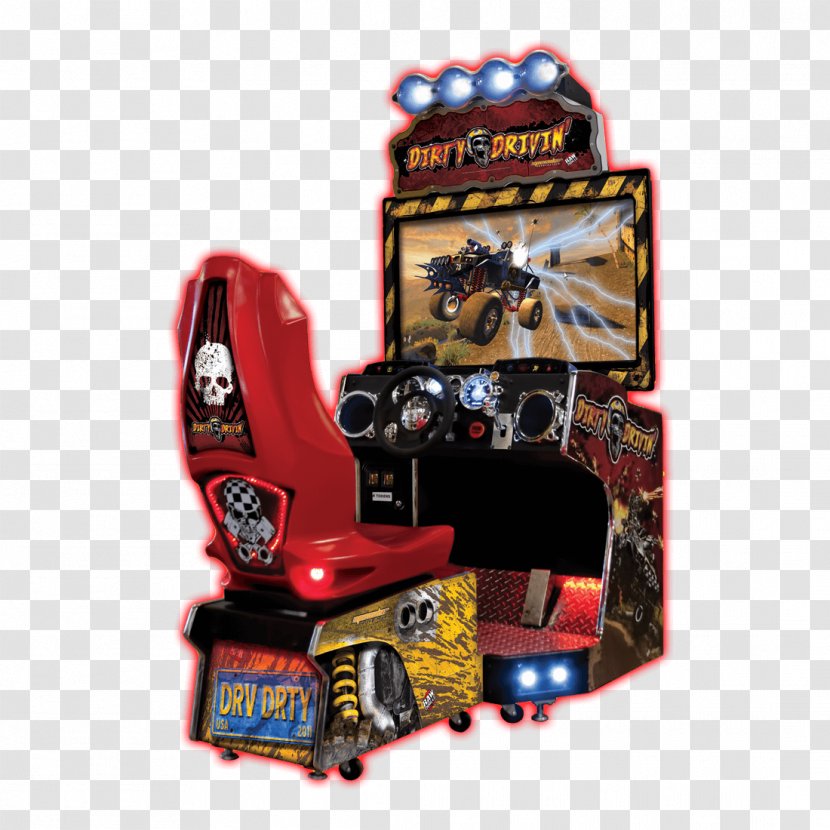 Dirty Drivin' H2Overdrive Arcade Game Racing Video Raw Thrills - Wizard Of Oz Transparent PNG