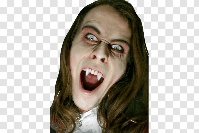 Vampire Fang Tooth Werewolf - Mouth Transparent PNG