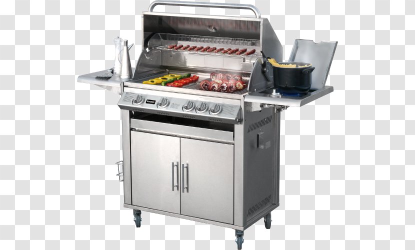Barbecue Cooking Ranges Stainless Steel Oven Brenner - Gas Transparent PNG