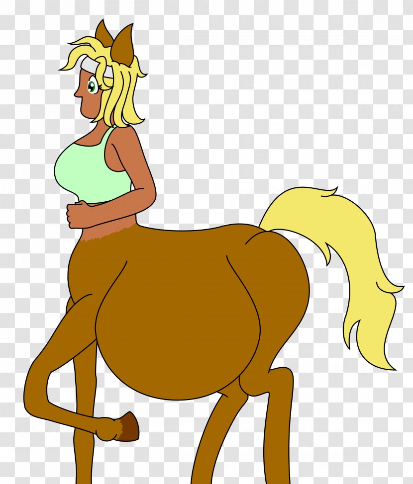 Pony Centaurides Foal Mustang - Tail - Centaur Transparent PNG