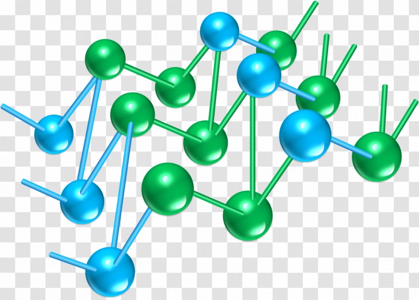 Crystal Structure Blue-green Lattice Sodium Chloride - Teal - Green Transparent PNG