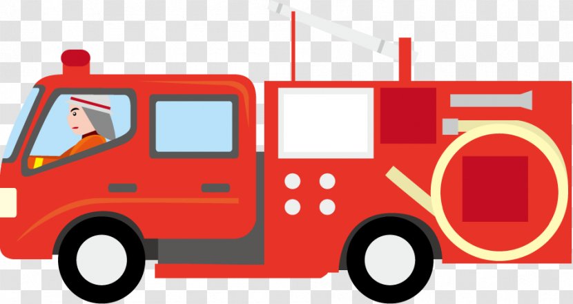 Fire Engine Car Department Clip Art - Brand Transparent PNG