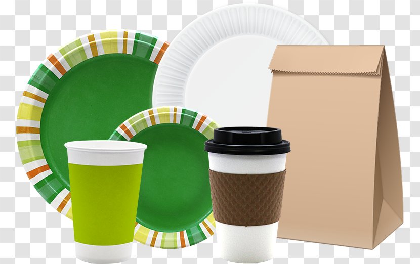 Paper Cup Plate Tableware - Plastic - Glass Transparent PNG