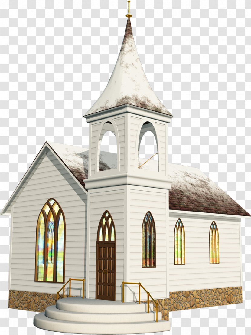 Christian Church Chapel Clip Art - Steeple Transparent PNG