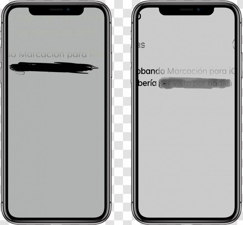 IPhone X Apple IOS 11 Retina Display - Mobile Phone Accessories - Subrayado Transparent PNG