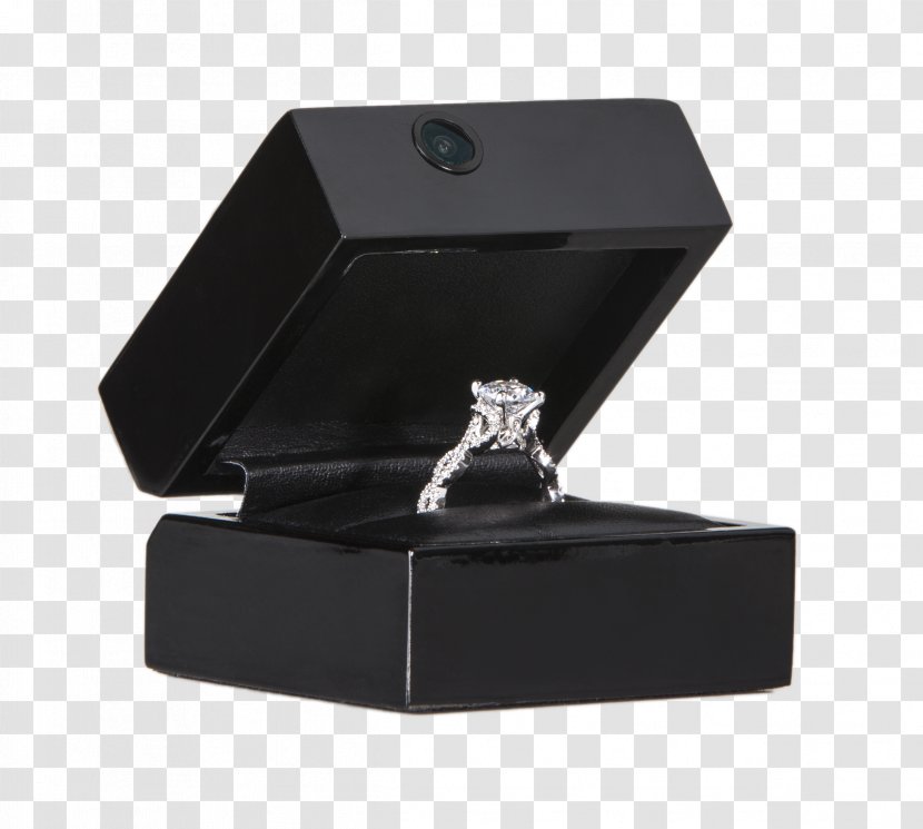 Box Engagement Ring Jewellery - Rectangle Transparent PNG