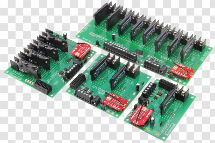 Microcontroller Electronics Solid-state Relay Electronic Component - Transistor - Solids Control Transparent PNG