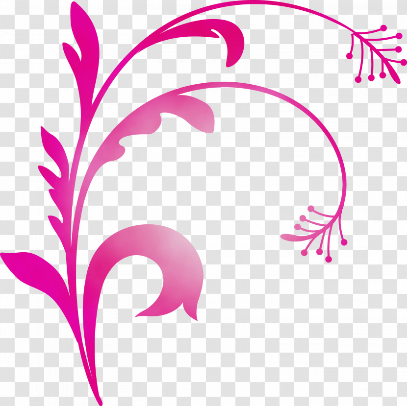 Magenta Plant Transparent PNG