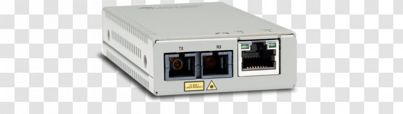 Allied Telesis AT DMC100/ST Multi-mode Optical Fiber Media Converter - Wireless Access Point - Mass Transparent PNG