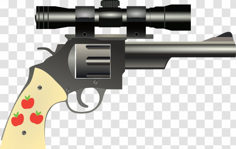 Revolver Fallout: New Vegas Broken Steel Firearm Weapon - Flower Transparent PNG