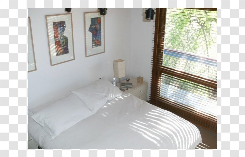 Bed Frame Window Bedroom Sheets Mattress - House Transparent PNG