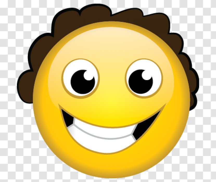 Smiley Emoji Emoticon Face Hair Transparent PNG